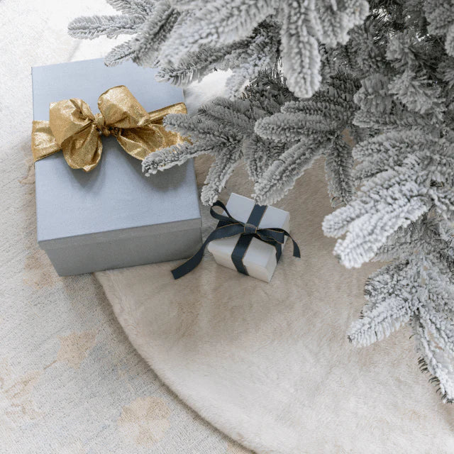 Saia de árvore de pele sintética King Snow de 72 cm