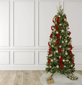 Enfeites inquebráveis Gold Glimmer (pacote com 48)