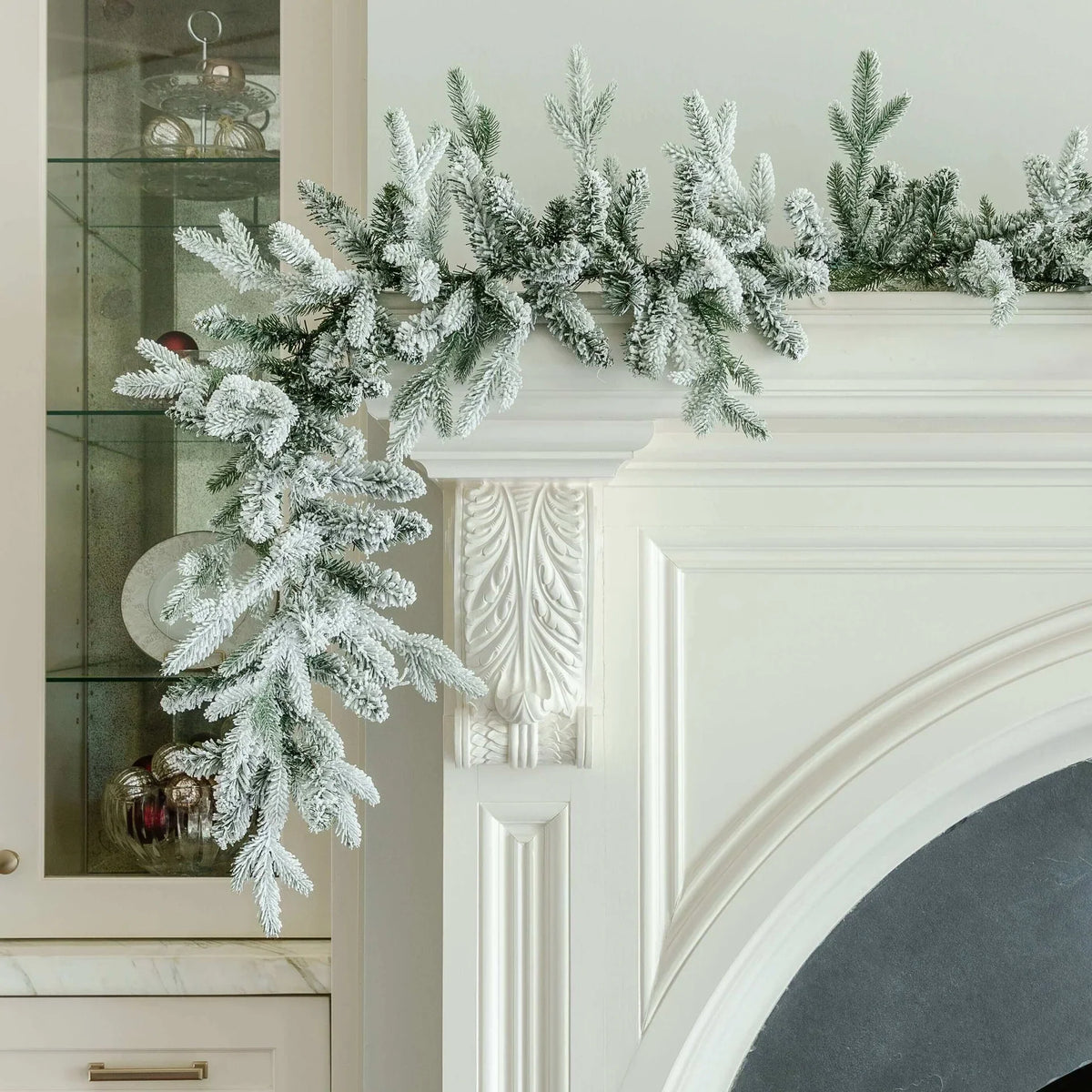 Guirlanda Queen Flock® com luzes LED (operada por bateria)