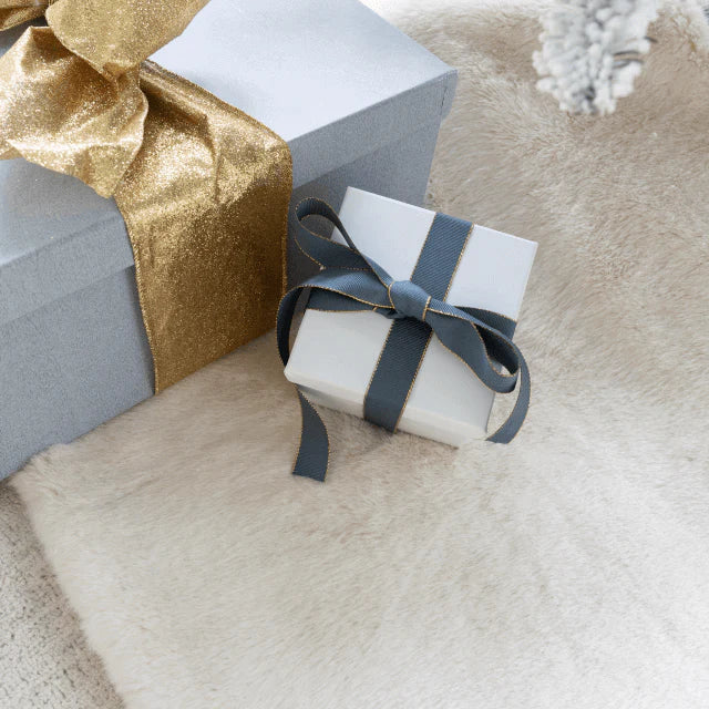 Saia de árvore de pele sintética King Snow de 72 cm