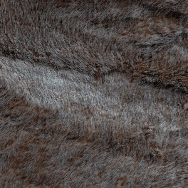 Saia de árvore de pelo sintético de granito King de 48 cm