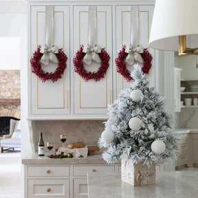 Enfeite de diamante branco (pacote com 4)